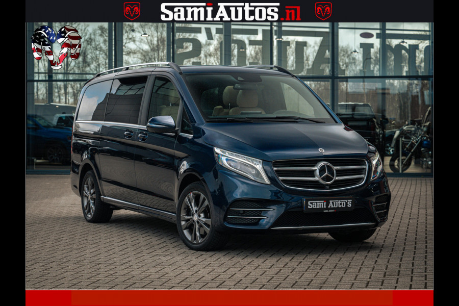 Mercedes-Benz V-Klasse AMG VIP PURE LUXE 6 PERSOONS | 4-MATIC | LANG | PANO DAK | EXCLUSIVE | ADAPTIVE CRUISE | ALCANTARA HEMEL | BURMESTER | 6 X STOELEN VERWARMD EN GEKOELD | ROYALE (CLASS) BEEN RUIMTE |