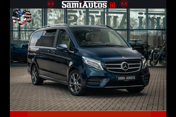 Mercedes-Benz V-Klasse AMG VIP PURE LUXE 6 PERSOONS | 4-MATIC | LANG | PANO DAK | EXCLUSIVE | ADAPTIVE CRUISE | ALCANTARA HEMEL | BURMESTER | 6 X STOELEN VERWARMD EN GEKOELD | ROYALE (CLASS) BEEN RUIMTE |