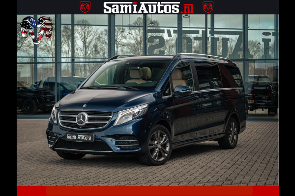 Mercedes-Benz V-Klasse AMG VIP PURE LUXE 6 PERSOONS | 4-MATIC | LANG | PANO DAK | EXCLUSIVE | ADAPTIVE CRUISE | ALCANTARA HEMEL | BURMESTER | 6 X STOELEN VERWARMD EN GEKOELD | ROYALE (CLASS) BEEN RUIMTE |