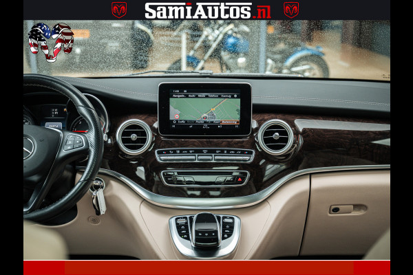 Mercedes-Benz V-Klasse AMG VIP PURE LUXE 6 PERSOONS | 4-MATIC | LANG | PANO DAK | EXCLUSIVE | ADAPTIVE CRUISE | ALCANTARA HEMEL | BURMESTER | 6 X STOELEN VERWARMD EN GEKOELD | ROYALE (CLASS) BEEN RUIMTE |