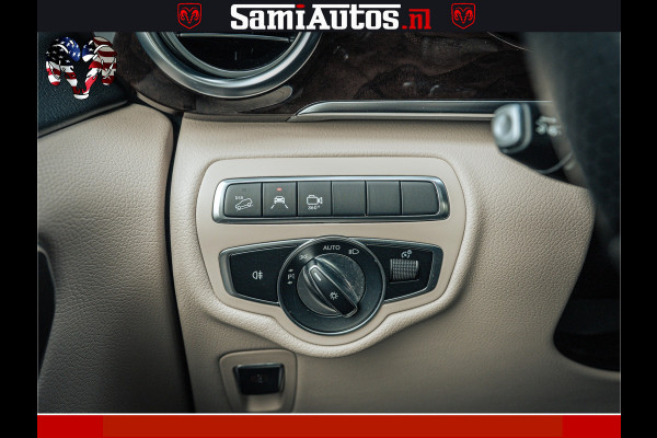 Mercedes-Benz V-Klasse AMG VIP PURE LUXE 6 PERSOONS | 4-MATIC | LANG | PANO DAK | EXCLUSIVE | ADAPTIVE CRUISE | ALCANTARA HEMEL | BURMESTER | 6 X STOELEN VERWARMD EN GEKOELD | ROYALE (CLASS) BEEN RUIMTE |