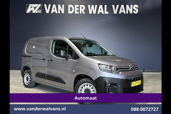 Citroën Berlingo 1.5 BlueHDI 131pk Automaat L1H1 Euro6 Airco | 3-Zits | Apple Carplay | Cruisecontrol Android Auto, Parkeersensoren, bijrijdersbank