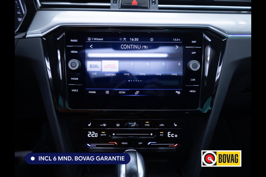 Volkswagen Passat Variant 1.4 TSI PHEV GTE Business Panorama dak | | Ergo Comfort stoel | Elec. klep | Stoel- & Stuurverw. | Navigatie, Headup, Camera,  Adaptieve Cruise, Automatisch inparkeren, Sfeerverlichting