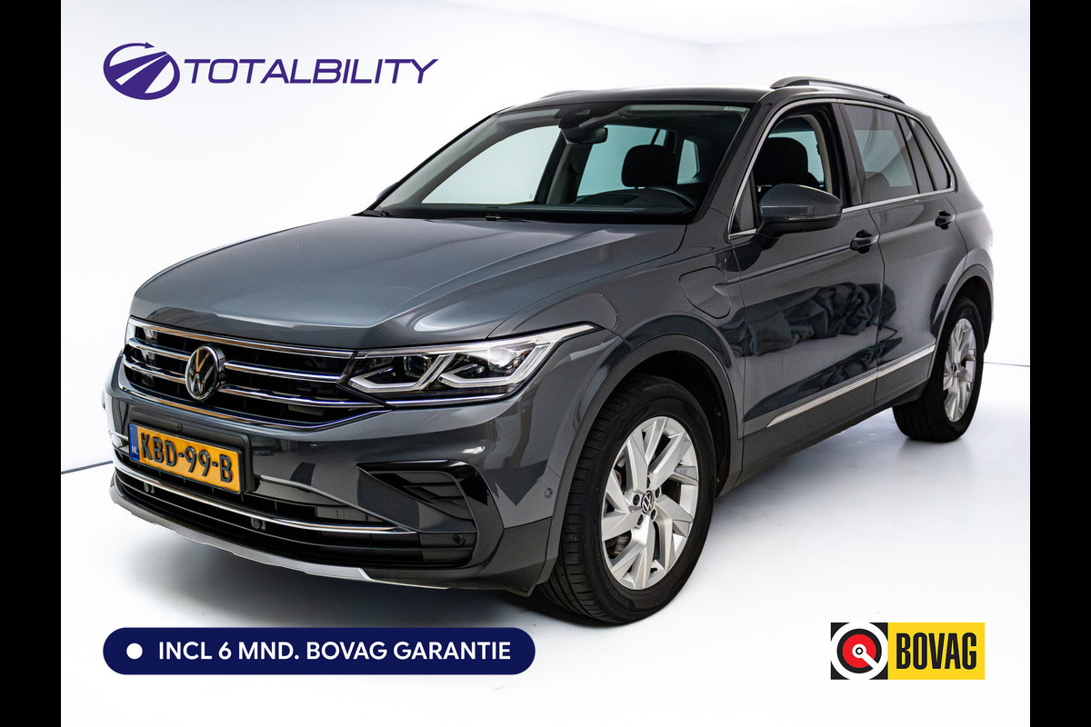 Volkswagen Tiguan 1.4 TSI eHybrid Business+ | Panoramadak | HUD | Stoel- & stuurverwarming | IQ Led | 360 Camera | Achteruirijcamera, Parkeerassistent, Navigatie, App. connect, Travel assist, Witerwielenset