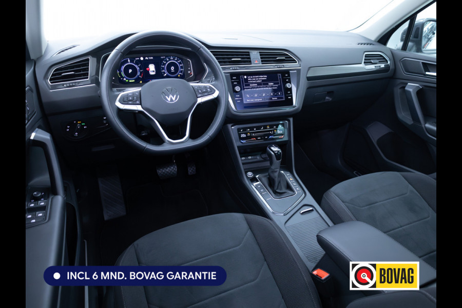 Volkswagen Tiguan 1.4 TSI eHybrid Business+ | Panoramadak | HUD | Stoel- & stuurverwarming | IQ Led | 360 Camera | Achteruirijcamera, Parkeerassistent, Navigatie, App. connect, Travel assist, Witerwielenset
