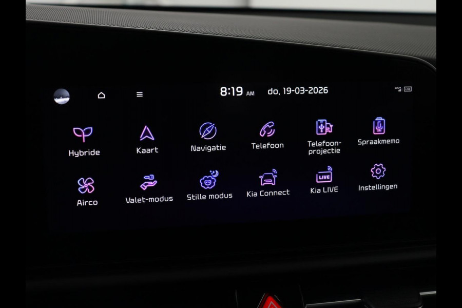 Kia Niro 1.6 GDi Hybrid DynamicLine | Trekhaak | Adaptive cruise | Camera | Carplay | Half leder | Navigatie | Sfeerverlichting | File Assistent | Parkeerhulp | Keyless | Climate control