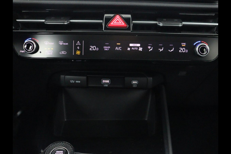 Kia Niro 1.6 GDi Hybrid DynamicLine | Trekhaak | Adaptive cruise | Camera | Carplay | Half leder | Navigatie | Sfeerverlichting | File Assistent | Parkeerhulp | Keyless | Climate control