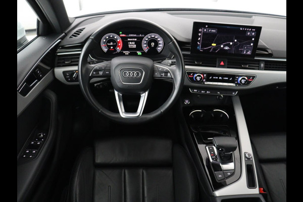 Audi A4 35 TFSI Business Edition | Leder | Stoelverwarming | Trekhaak | Adaptive cruise | Full LED | Carplay | Virtual Cockpit | Navigatie | File Assistent | Climate control | Parkeerhulp | Bluetooth