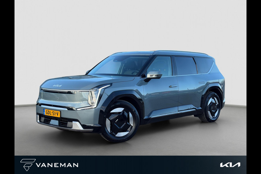 Kia EV9 Plus 99.8 kWh Navigatie | 360-camera | Apple Carplay / Android Auto | Heads-up | Meridian Soundsystem | Stoelverkoeling & Verwarming |