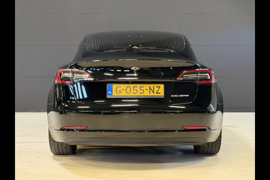 Tesla Model 3 Long Range AWD 75 kWh | Pano | Autopilot | Leder | Camera | Stoelverwarming | 20'' LMV