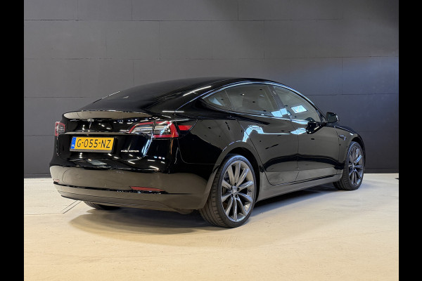 Tesla Model 3 Long Range AWD 75 kWh | Pano | Autopilot | Leder | Camera | Stoelverwarming | 20'' LMV