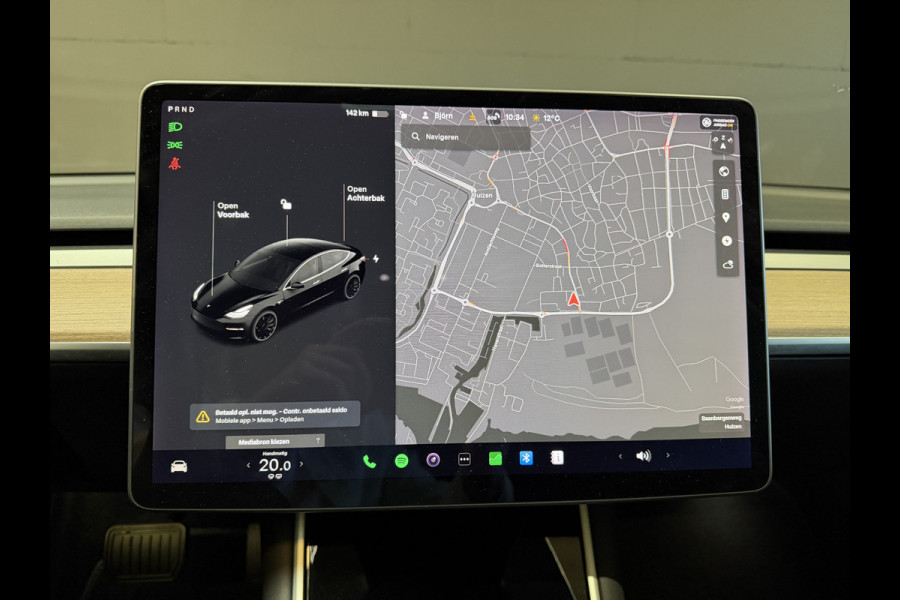 Tesla Model 3 Long Range AWD 75 kWh | Pano | Autopilot | Leder | Camera | Stoelverwarming | 20'' LMV