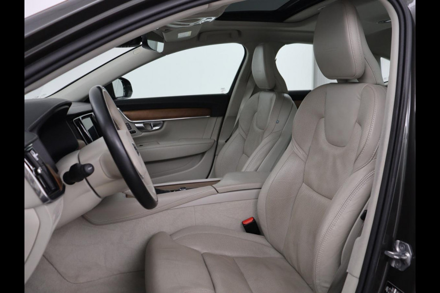 Volvo S90 2.0 T4 Business Luxury+ | Schuifdak | Stoelventilatie | Head-Up | Massage | Standkachel | 360 Camera | Leder | Head-Up | Adaptive cruise | Carplay | Park Assist | Achterbankverwarming | Navigatie