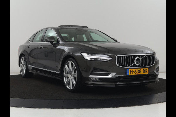 Volvo S90 2.0 T4 Business Luxury+ | Schuifdak | Stoelventilatie | Head-Up | Massage | Standkachel | 360 Camera | Leder | Head-Up | Adaptive cruise | Carplay | Park Assist | Achterbankverwarming | Navigatie