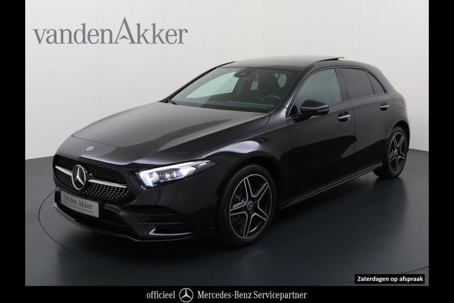 Mercedes-Benz A-Klasse 250e AMG // Panorama dak // Sfeerverlichting // Memory // MultiBeam LED // Advanced Audio // Keyless // 18" AMG Velgen // Widesc