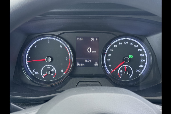 Volkswagen Transporter 2.0TDI 150PK AUT-7 3-Pers. Euro 6 Trekhaak Navi* Apple Carplay Android Auto Airco Cruise Control Pdc Comfortline Betonplex Vloer Lat om Lat Wandbetimmering Schuifdeur 2.500KG Trekgewicht 1e Eigenaar Origineel Nederlandse Bestelbus