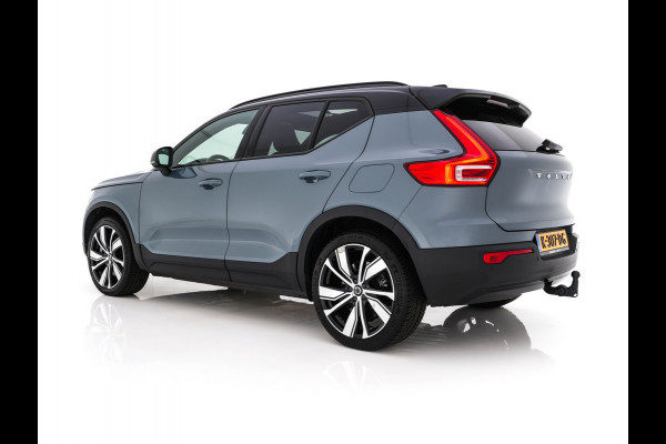 Volvo XC40 Recharge P8 AWD R-Design [ 3-Fase-11kW ] {SOH-90%} (INCL-BTW) Aut. *PANO | LEATHER-ALCANTARA | ADAPTIVE-CRUISE | DIGI-COCKPIT | FULL-LED | HARMAN/KARDON | TOPVIEW | NAVI-FULLMAP | ECC | PDC | KEYLESS | HEATED-SPORTSEATS | TOWBAR | 20''ALU*