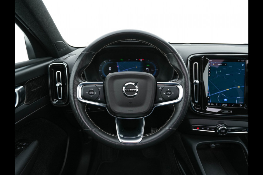 Volvo XC40 Recharge P8 AWD R-Design [ 3-Fase-11kW ] {SOH-90%} (INCL-BTW) Aut. *PANO | LEATHER-ALCANTARA | ADAPTIVE-CRUISE | DIGI-COCKPIT | FULL-LED | HARMAN/KARDON | TOPVIEW | NAVI-FULLMAP | ECC | PDC | KEYLESS | HEATED-SPORTSEATS | TOWBAR | 20''ALU*