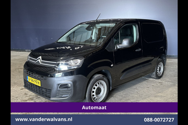 Citroën Berlingo 1.5 BlueHDI 131pk Automaat L1H1 Euro6 Airco | 3-Zits | Navigatie | Apple Carplay Android Auto, Cruisecontrol, Parkeersensoren, Bijrijdersbank