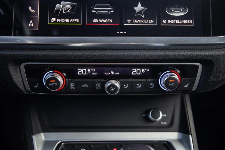 Audi Q3 45 TFSI e edition AUTOMAAT / PLUG IN HYBRID / STOELVERWARMING / LEER / VIRTUAL COCKPIT / CRUISE CONTROLE / DEALER ONDERHOUDEN