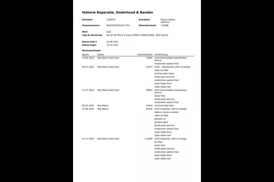 Audi Q3 45 TFSI e edition AUTOMAAT / PLUG IN HYBRID / STOELVERWARMING / LEER / VIRTUAL COCKPIT / CRUISE CONTROLE / DEALER ONDERHOUDEN