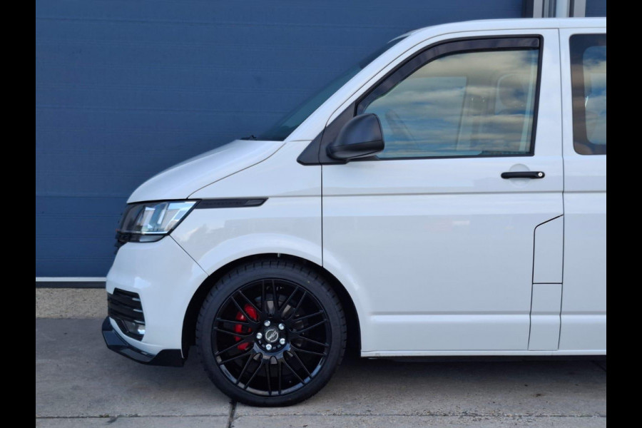 Volkswagen Transporter 2.0 TDI L2H1 30 DC VERLAAGD / SPOILERS IN KLEUR / AIRCO / CRUISE /  DUBBEL CABINE