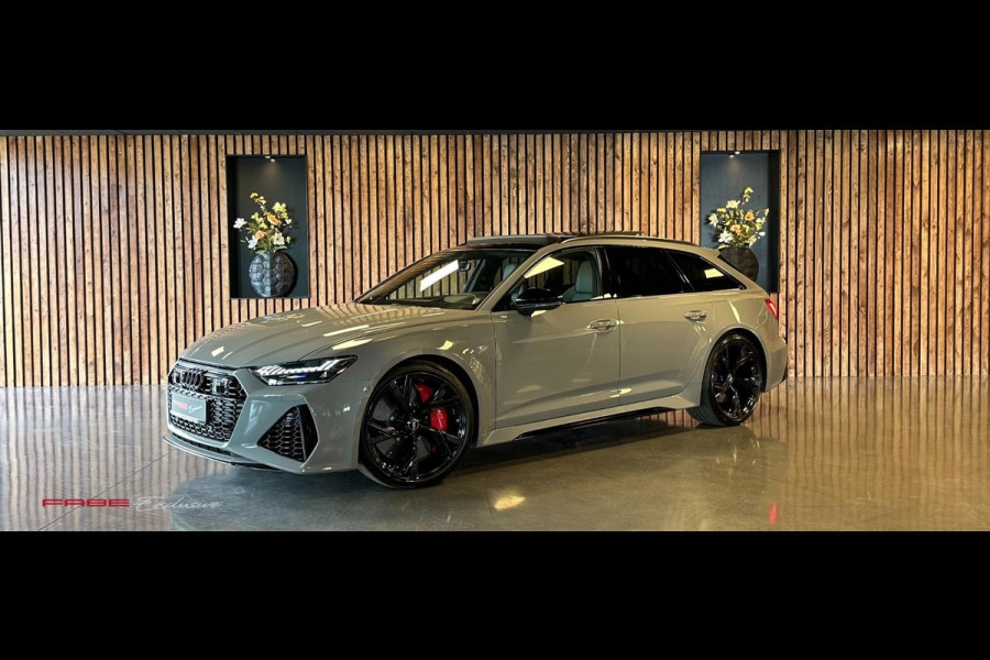 Audi RS6 4.0 TFSI quattro Dynamic Plus Nightvision Head-up Pano Keramisch B&O 3D Soft Close