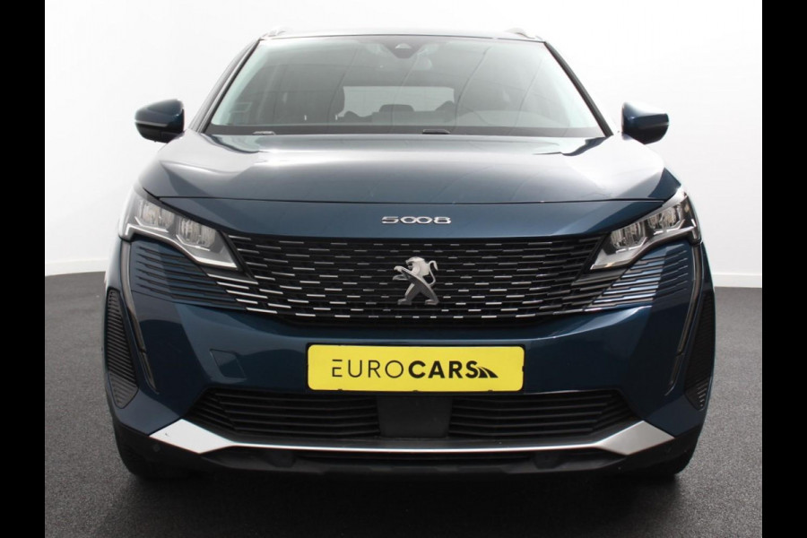 Peugeot 5008 1.2 PureTech 130pk Automaat Allure Pack 7-zits | Navigatie | Apple Carplay/Android Auto | Climate Control | Cruise Control | Virtual cockpit | PDC VA + Camera | Zonneschermen achter | Keyless Go | Full LED  18” LM Velgen