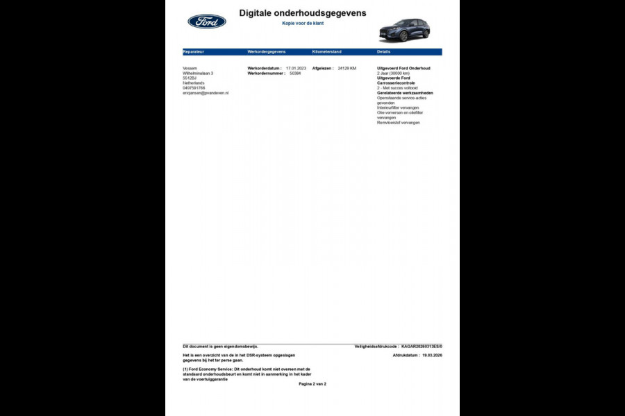 Ford Kuga 1.5 EcoBoost ST-Line 150pk/110kW 6-bak