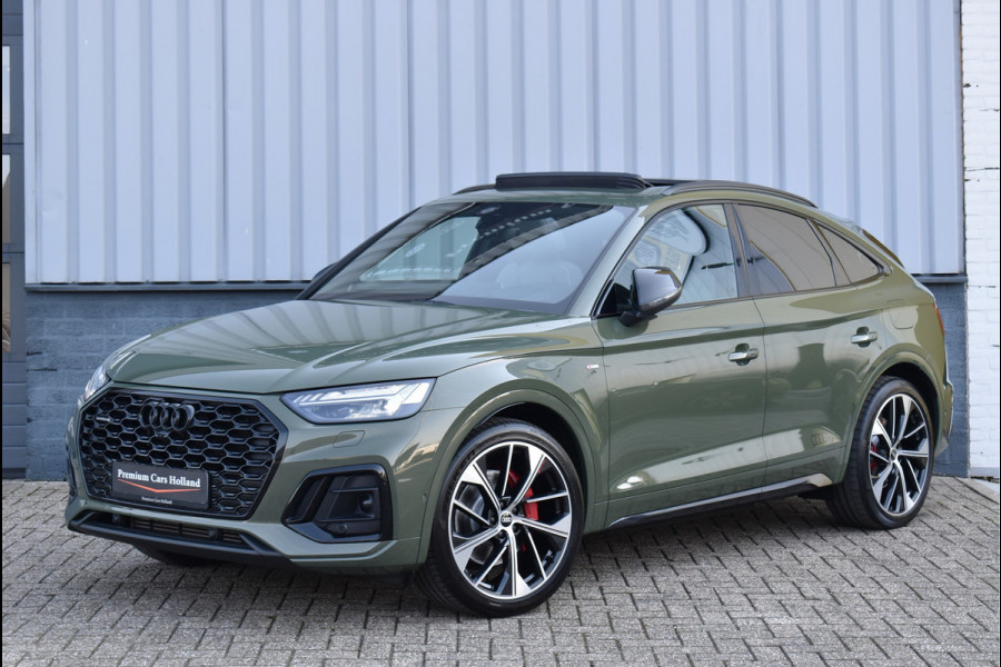 Audi Q5 Sportback 55 TFSI e S-Line 367 Pk Pano Lucht 360 Camera Oled Massage Vol Leder Matrix Led Trekhaak SQ5