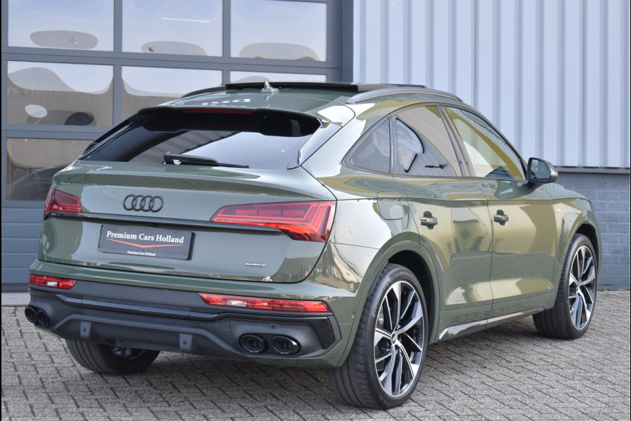 Audi Q5 Sportback 55 TFSI e S-Line 367 Pk Pano Lucht 360 Camera Oled Massage Vol Leder Matrix Led Trekhaak SQ5