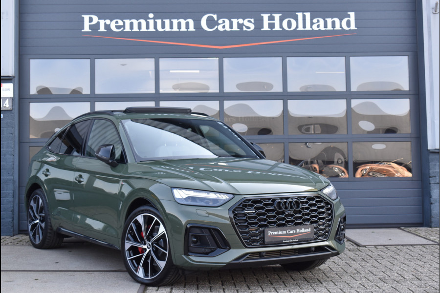 Audi Q5 Sportback 55 TFSI e S-Line 367 Pk Pano Lucht 360 Camera Oled Massage Vol Leder Matrix Led Trekhaak SQ5