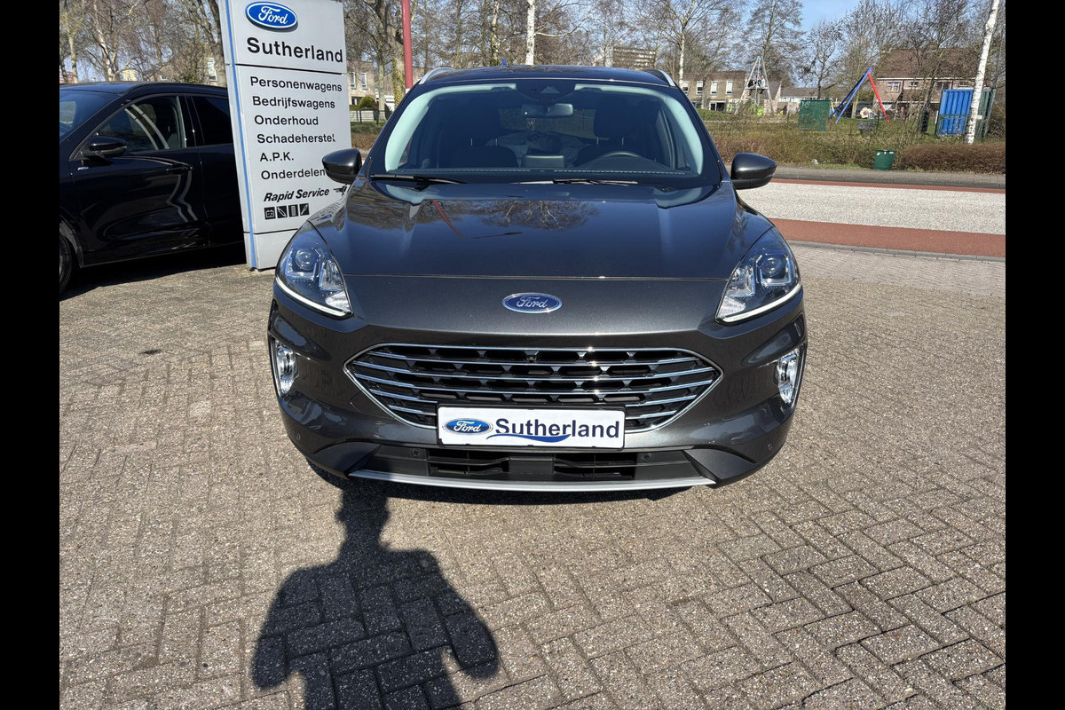 Ford Kuga 2.5 PHEV Titanium 225pk Afneembare Trekhaak | Adaptieve Cruise | Winterpack | Dodehoeksensoren | Elektrische Achterklep | Dealeronderhouden