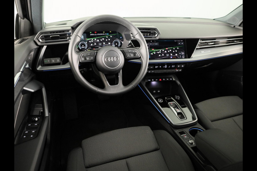 Audi A3 Sportback 40 TFSI e Advanced edition 204 pk S-tronic | Verlengde garantie | Navigatie | Parkeersensoren (Park assist) | Achteruitrijcamera | Adaptieve cruise control | Stoelverwarming |