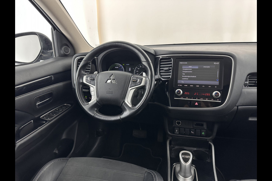 Mitsubishi Outlander 2.4 PHEV Intense (Plug-in) (INCL-BTW) *LEATHER-MICROFIBRE | FULL-LED | KEYLESS | BLINDSPOT | CAMERA | HEATED-COMFORTSEATS | ECC | SHIFTPADDLES | PDC | CRUISE | PRIVACY-GLASS | DAB | TOWBAR | CARPLAY | 18''ALU*