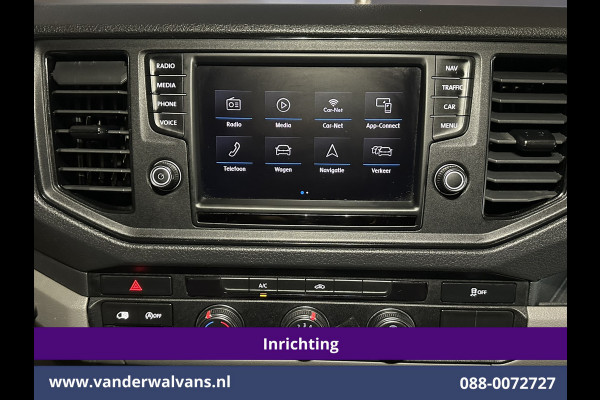 Volkswagen Crafter 2.0 TDI 177pk 3500kg Trekhaak Achterwielaandrijving L3H3 L2H2 inrichting Euro6 Airco | Camera | Navigatie Apple Carplay, Android Auto, Chauffeursstoel, Cruisecontrol, Leder, Bijrijdersbank