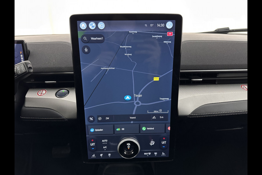 Ford Mustang Mach-E RWD 75 kWh [ 3-Fase ] {SOH-84%} (INCL.BTW) *LEATHER | FULL-LED | DAB | DIGI-COCKPIT | KEYLESS | NAVI-FULLMAP | CARPLAY | HEATED-COMFORTSEATS | TOPVIEW | ADAPTIVE-CRUISE | PRIVACY-GLASS | 18'' ALU*