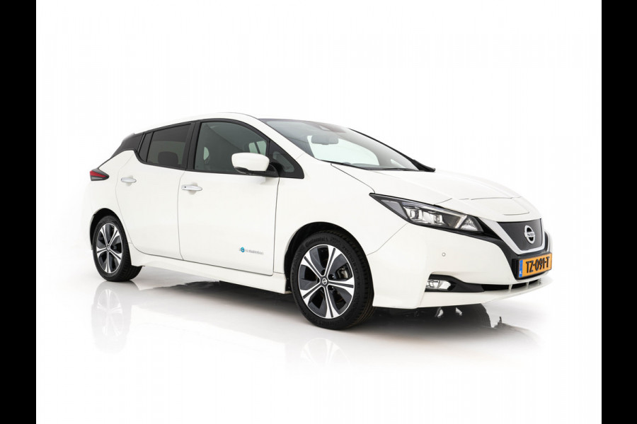 Nissan Leaf Tekna 40 kWh *LUXURY-LEATHER | FULL-LED | KEYLESS | NAVI-FULLMAP | BLIND-SPOT | BOSE-SOUND | DAB+ | HEATED-COMFORTSEATS | DIGI-COCKPIT | PRIVACY-GLASS | TOPVIEW-CAMERA | 17"ALU*