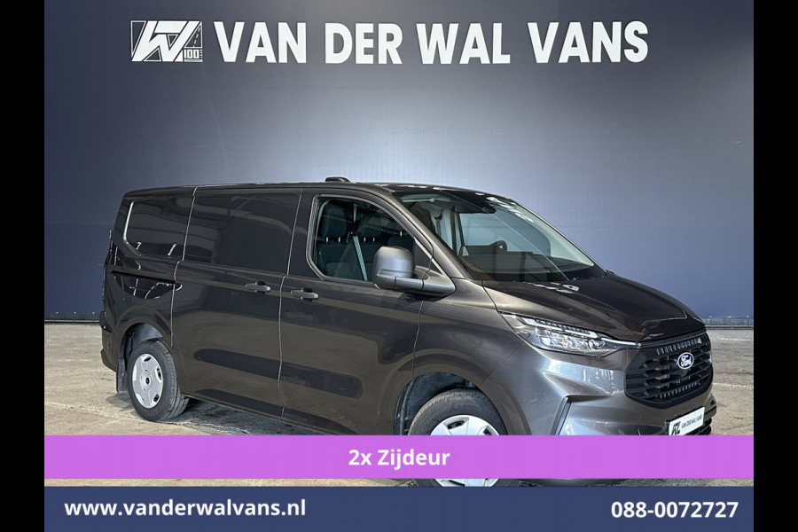 Ford Transit Custom 2.0 TDCI 136pk L1H1 Euro6 Airco | 2x zijdeur | Camera | LED | Cruisecontrol | Apple Carplay Android Auto, Parkeersensoren, Verwarmde voorruit, Bijrijdersbank, Stoelverwarming, 2800kg trekvermogen
