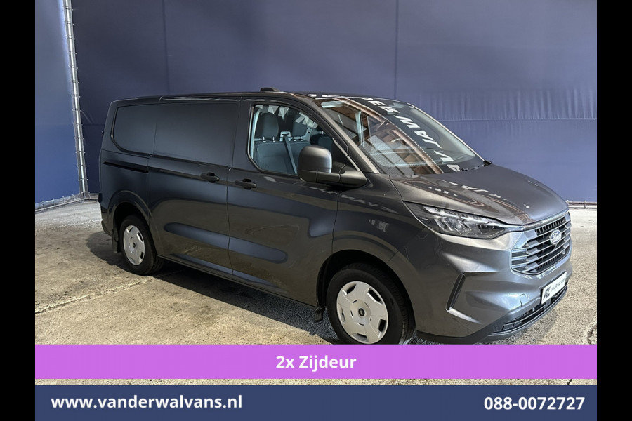 Ford Transit Custom 2.0 TDCI 136pk L1H1 Euro6 Airco | 2x zijdeur | Camera | LED | Cruisecontrol | Apple Carplay Android Auto, Parkeersensoren, Verwarmde voorruit, Bijrijdersbank, Stoelverwarming, 2800kg trekvermogen