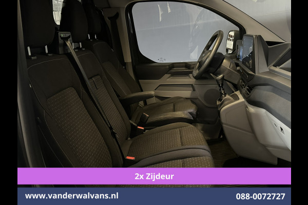 Ford Transit Custom 2.0 TDCI 136pk L1H1 Euro6 Airco | 2x zijdeur | Camera | LED | Cruisecontrol | Apple Carplay Android Auto, Parkeersensoren, Verwarmde voorruit, Bijrijdersbank, Stoelverwarming, 2800kg trekvermogen