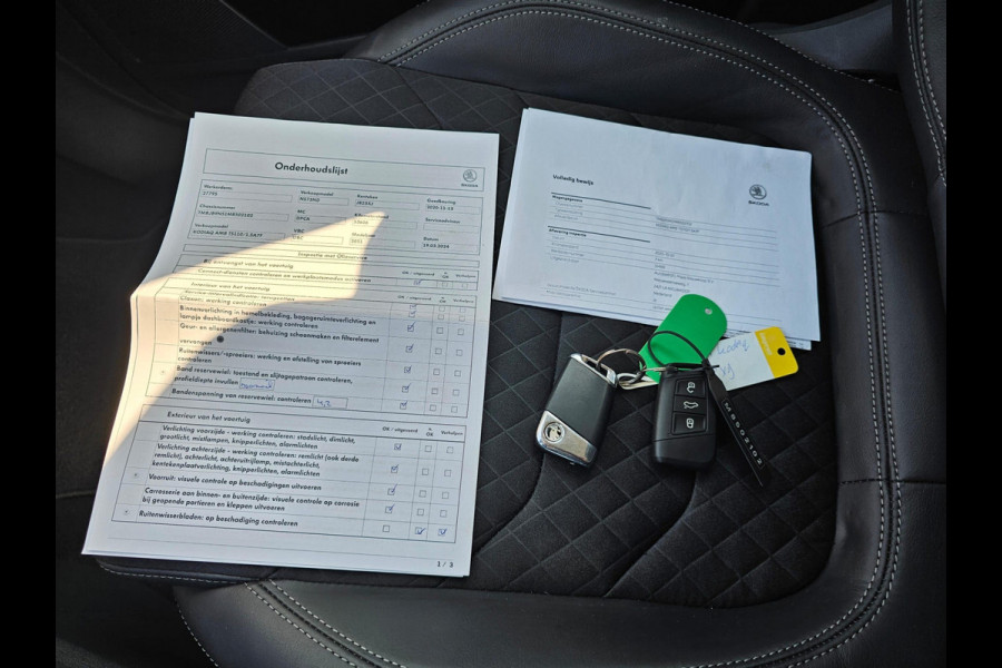 Škoda Kodiaq 1.5 TSI Business Edition | Automaat | LED | ACC | Kessy | Canton | Camera | Stuur & stoelverwarming | Smartlink Wireless | Elek. achterklep |