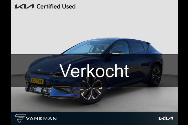 Kia Ev6 GT-Line 77.4 kWh Pano | HUD | MeridianSound | 360-Camera | Alcantara/Leder | Memory Seats | Stoelverkoeling | Apple Carplay & Android Auto | SOH 99%