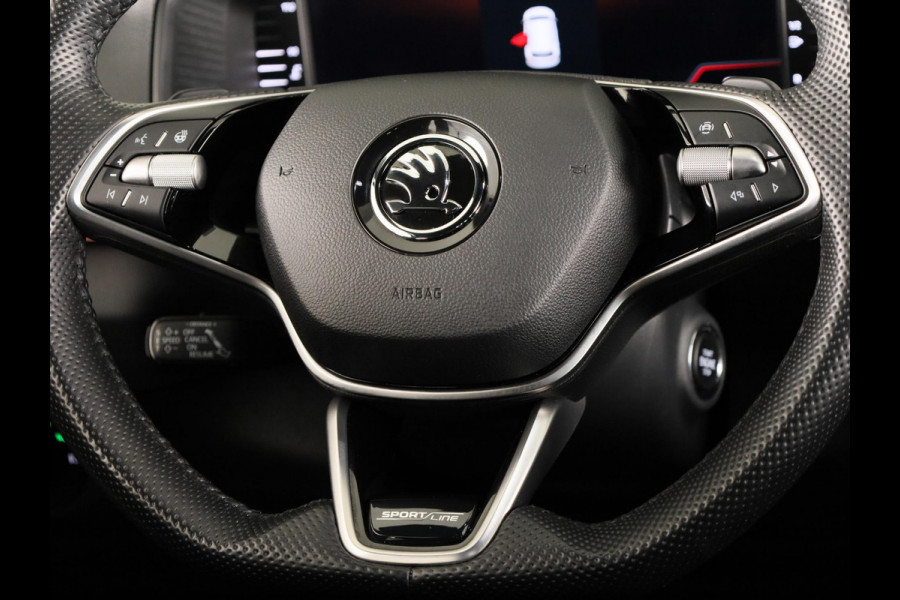 Škoda Karoq 1.5 TSI ACT Sportline Business 150pk | Wegklapbare trekhaak | Navigatie via APP | Verlengde garantie | Verwambare stoelen voor en achter