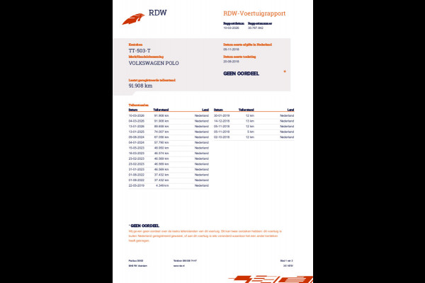 Volkswagen Polo 1.0 TSI Comfortline | PDC | Carplay | Navi |