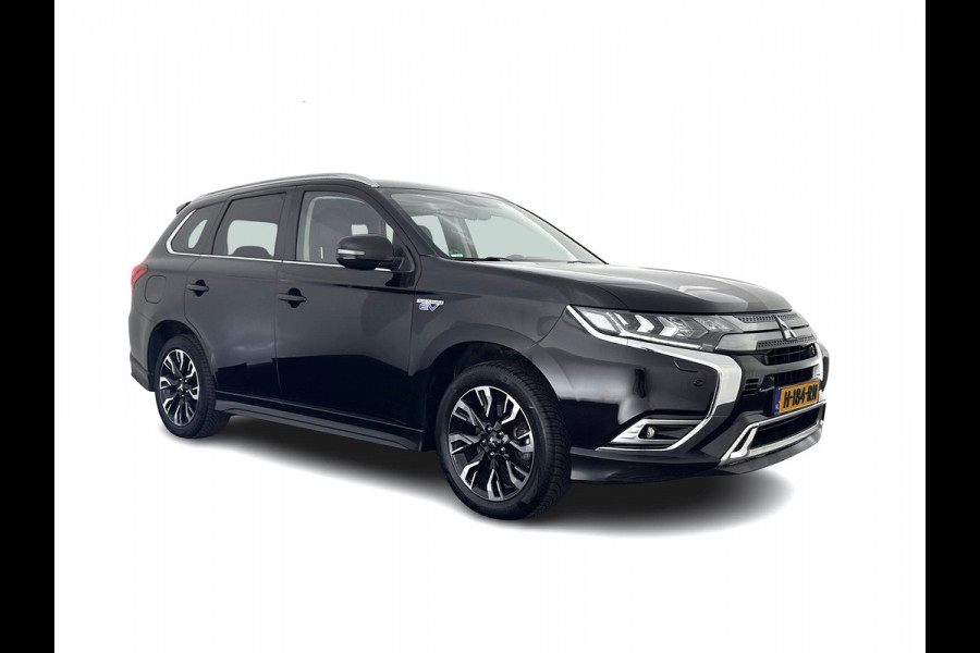 Mitsubishi Outlander 2.4 PHEV Intense (Plug-in) (INCL-BTW) *LEATHER-MICROFIBRE | FULL-LED | KEYLESS | BLINDSPOT | CAMERA | HEATED-COMFORTSEATS | ECC | SHIFTPADDLES | PDC | CRUISE | PRIVACY-GLASS | DAB | TOWBAR | CARPLAY | 18''ALU*