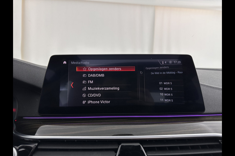 BMW 5 Serie 530e iPerformance High Executive (Plug-in) *PANO | LEATHER | FULL-LED | TOP-VIEW | HARMAN/KARDON | BLINDSPOT | MEMORY-PACK | HEATED-COMFORTSEATS | DIGI-COCKPIT | AMBIENT-LIGHT | NAVI-FULLMAP | 20''ALU*