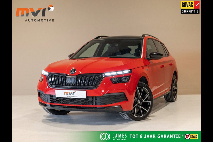 Škoda Kamiq 1.5 TSI ACT Monte Carlo / 150pk / Panorama dak / Elektrische stoelverstelling / Stoelverwarming /