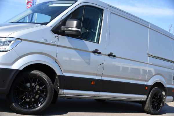 MAN TGE 35 2.0 L3H2 PB Edition Cruise, Camera, Carplay, LED, 177pk, Automaat, Sensoren, 2 x Schuifdeur, Stoelverwarming, Uniek!