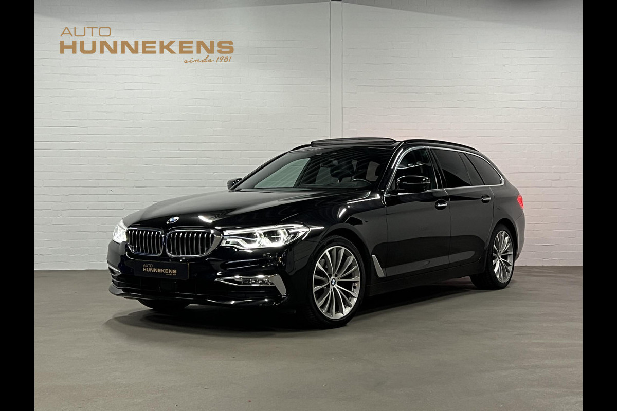 BMW 5 Serie Touring 520i High Executive Open dak | Adapt. cruise | 360 camera | Head-up | Stoelverwarming | Carplay